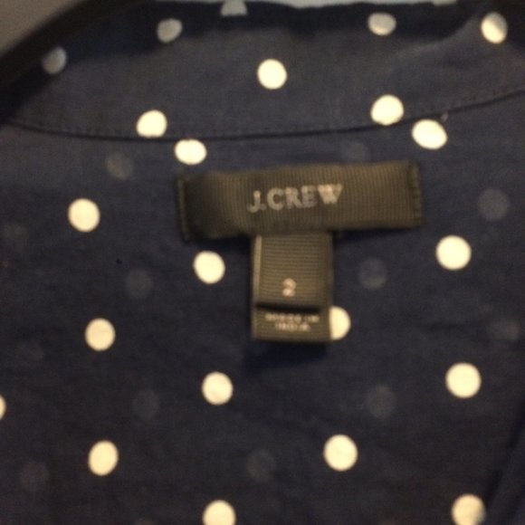 j crew button down blue size 2 - Picture 2 of 2